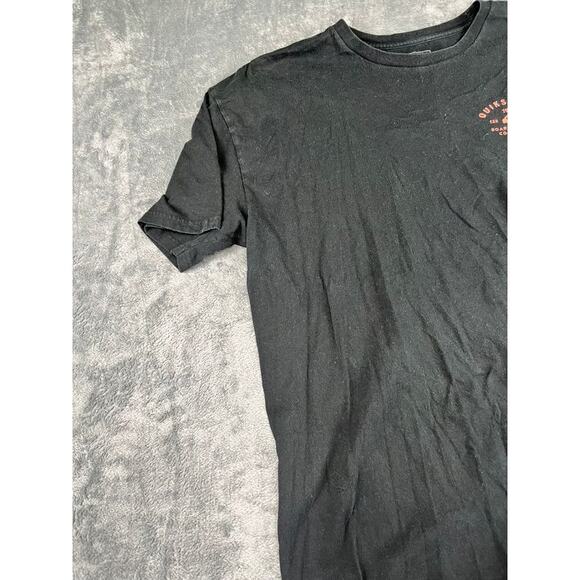 Men’s Quiksilver 2XL Black Graphic T-Shirt – Good Condition - Picture 6 of 10